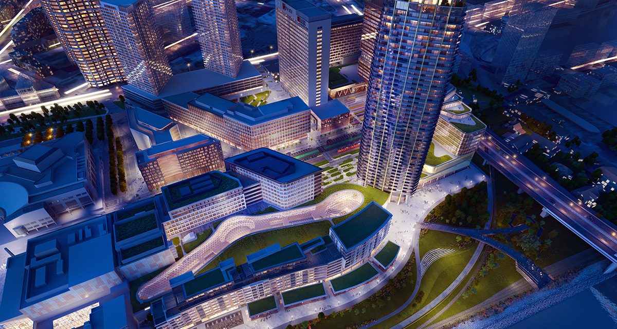 Eurovea 2 vzniká ako hĺbkový projekt pomocou pilót. Komplikáciou je blízkosť Dunaja