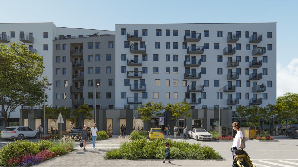 Developer začal predaj v bratislavskej Magnolii 1. Apartmány budú zariadené aj čiastočne