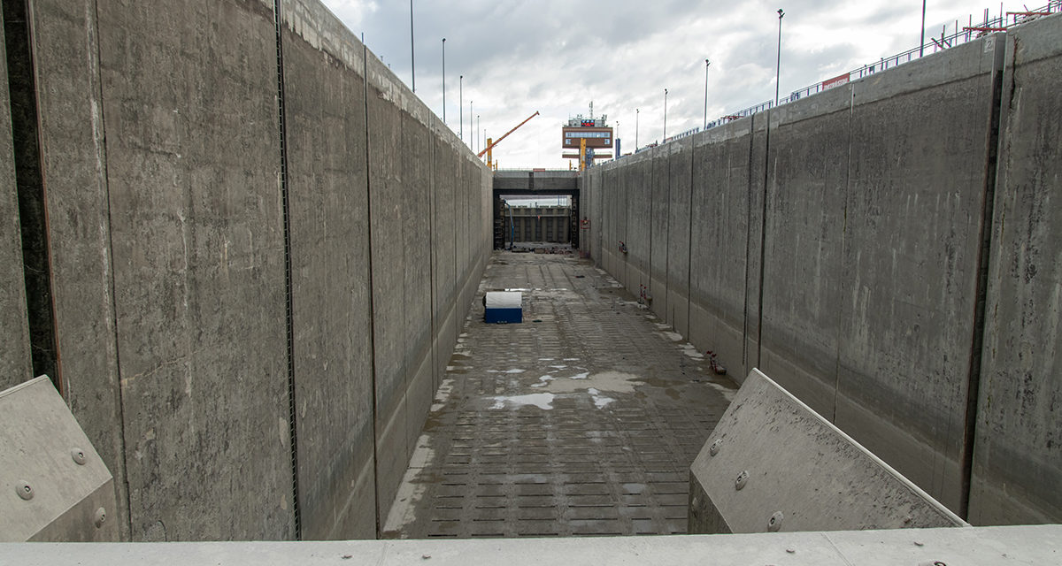 Začala sa inovácia a modernizácia ľavej plavebnej komory Vodného diela Gabčíkovo