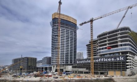 Eurovea Tower je už najvyššou budovou na Slovensku