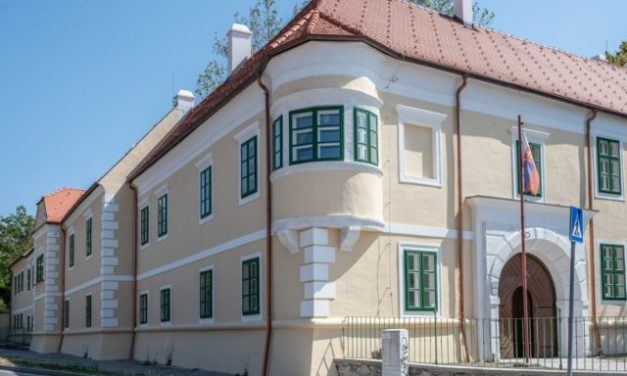 Krásny kaštieľ v Modre je už zrekonštruovaný, vznikne tam nový kultúrno-kreatívny priestor