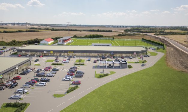 V Chorvátskom Grobe spustili výstavbu maloobchodného parku a futbalového areálu