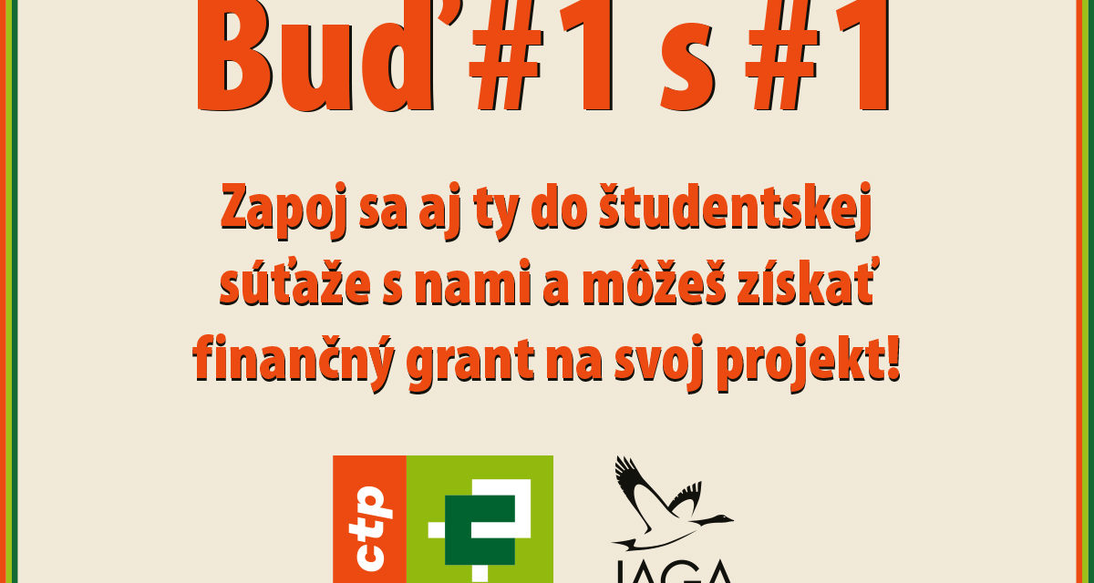 Študenti, vedeckí pracovníci, doktorandi, zapojte sa so svojím kreatívnym projektom! Buďte # 1 s # 1!