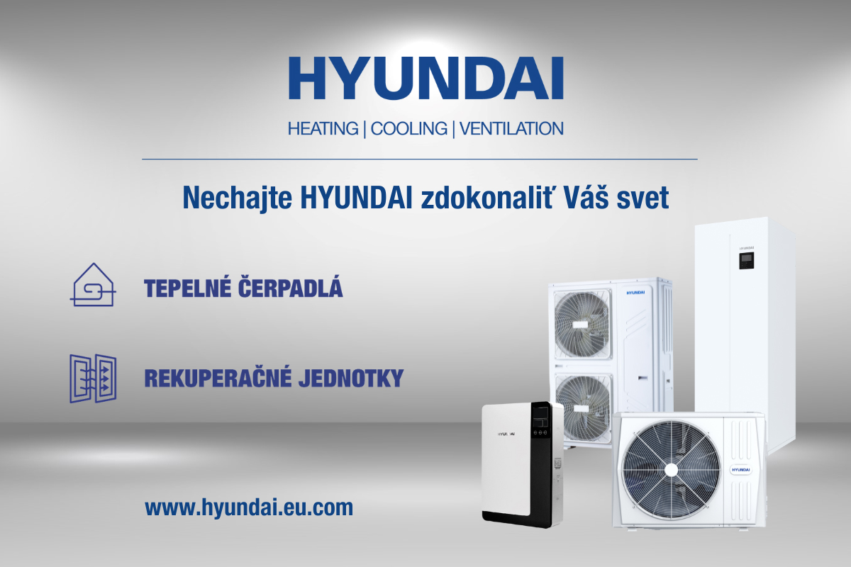 Nastal čas ušetriť na vykurovaní! Vďaka zariadeniam HYUNDAI to je možné