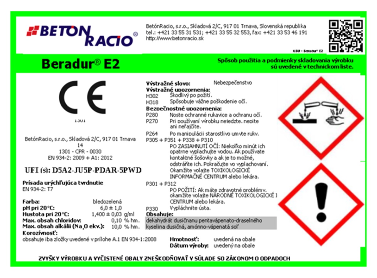 BERADUR® E2 – Epoxidová penetrácia pre odolné betónové podlahy