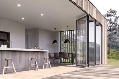 Solarlux Ecoline/Highline – Skladací hliníkový presklenný systém HIGHLINE