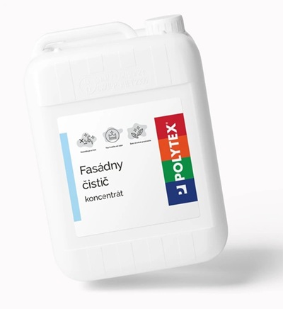 Fasádny čistič POLYTEX – Koncentrované riešenie pre čistú fasádu
