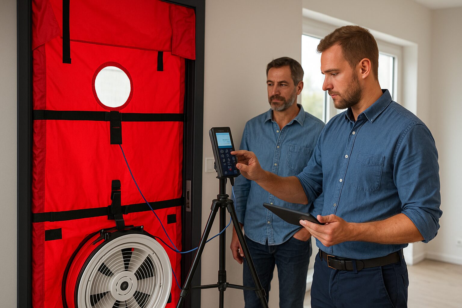 Blower Door Test Vzduchotesnosti – Čo Je Potrebné a Ako Prebieha
