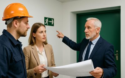 Únikové cesty v budove STN 92 0202 dimenzovanie a značenie