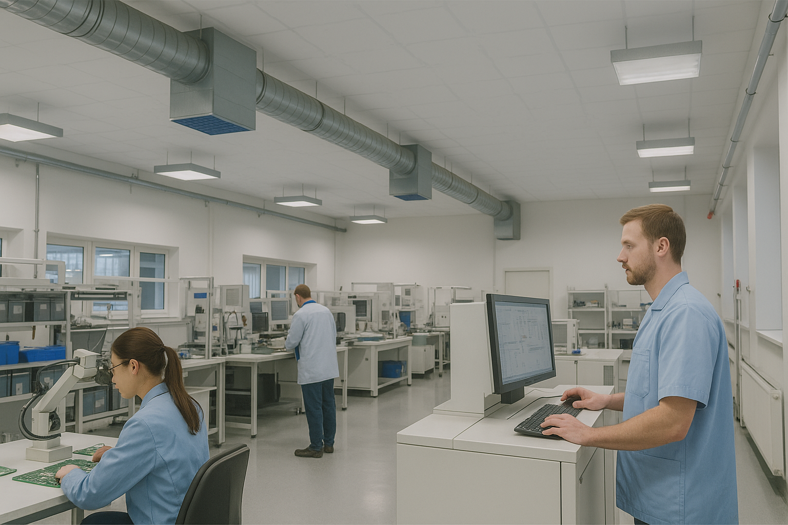 VZT v elektrotechnickej výrobe – požiadavky na ventiláciu a mikroklímu