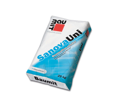 Baumit Sanova UNI – sanačná omietka podľa STN EN 998-1