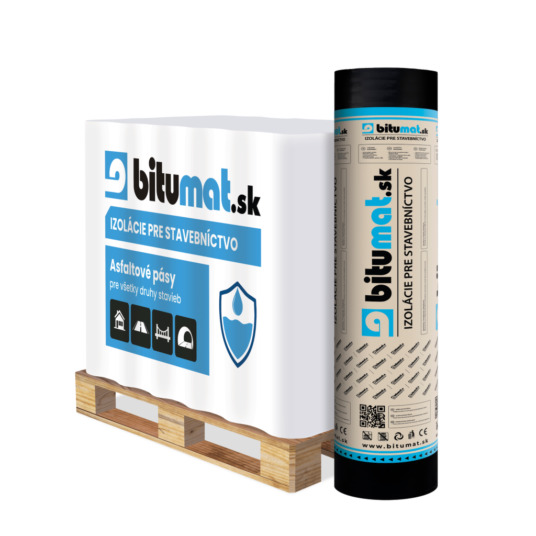 BituBASE PYE G S40 mineral SBS modifikovaný asfaltový pás – hydroizolácia