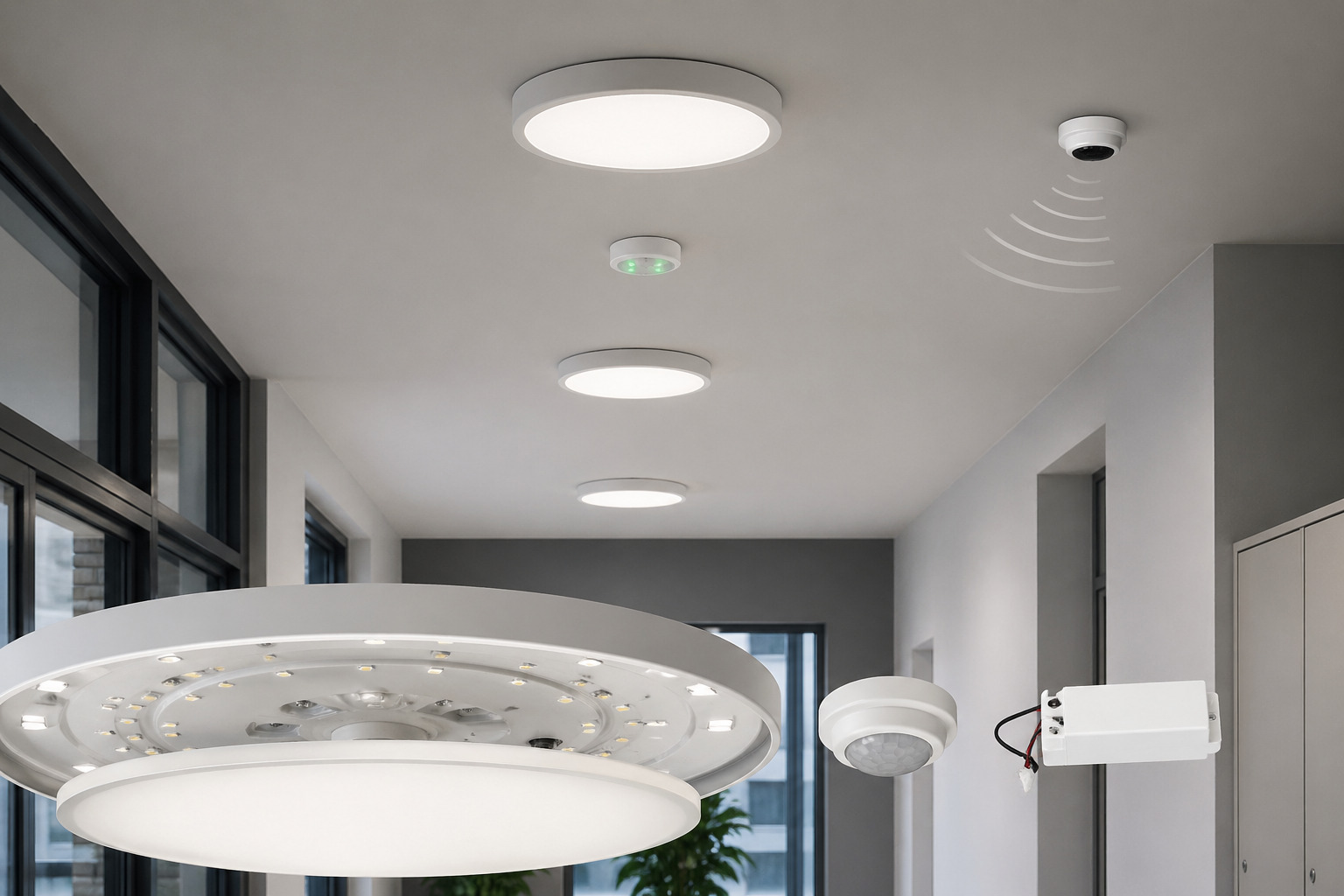 GOLF SLIM MODULAR – modulárne LED svietidlo pre inteligentné a núdzové osvetlenie