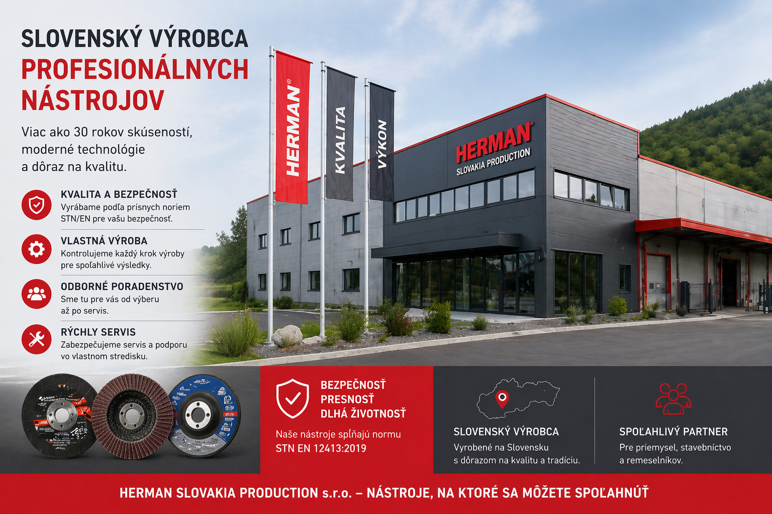 Herman Slovakia Production s.r.o. – abrazívne nástroje EN