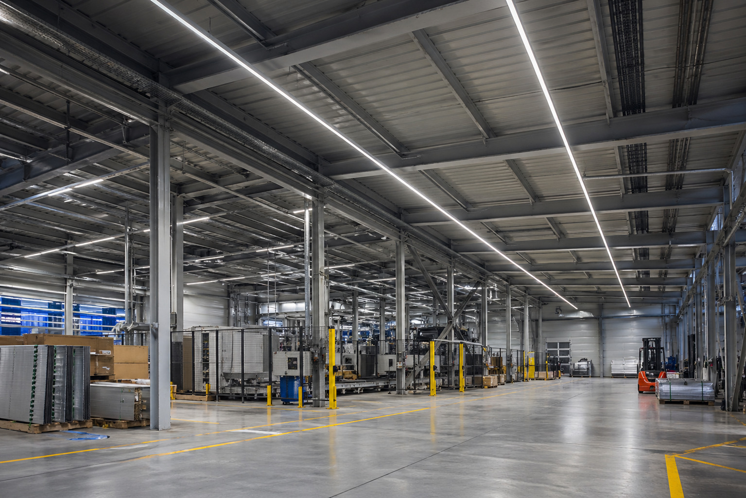 HARBOUR EXPRESS LED lineárne svietidlo – priemyselné osvetlenie