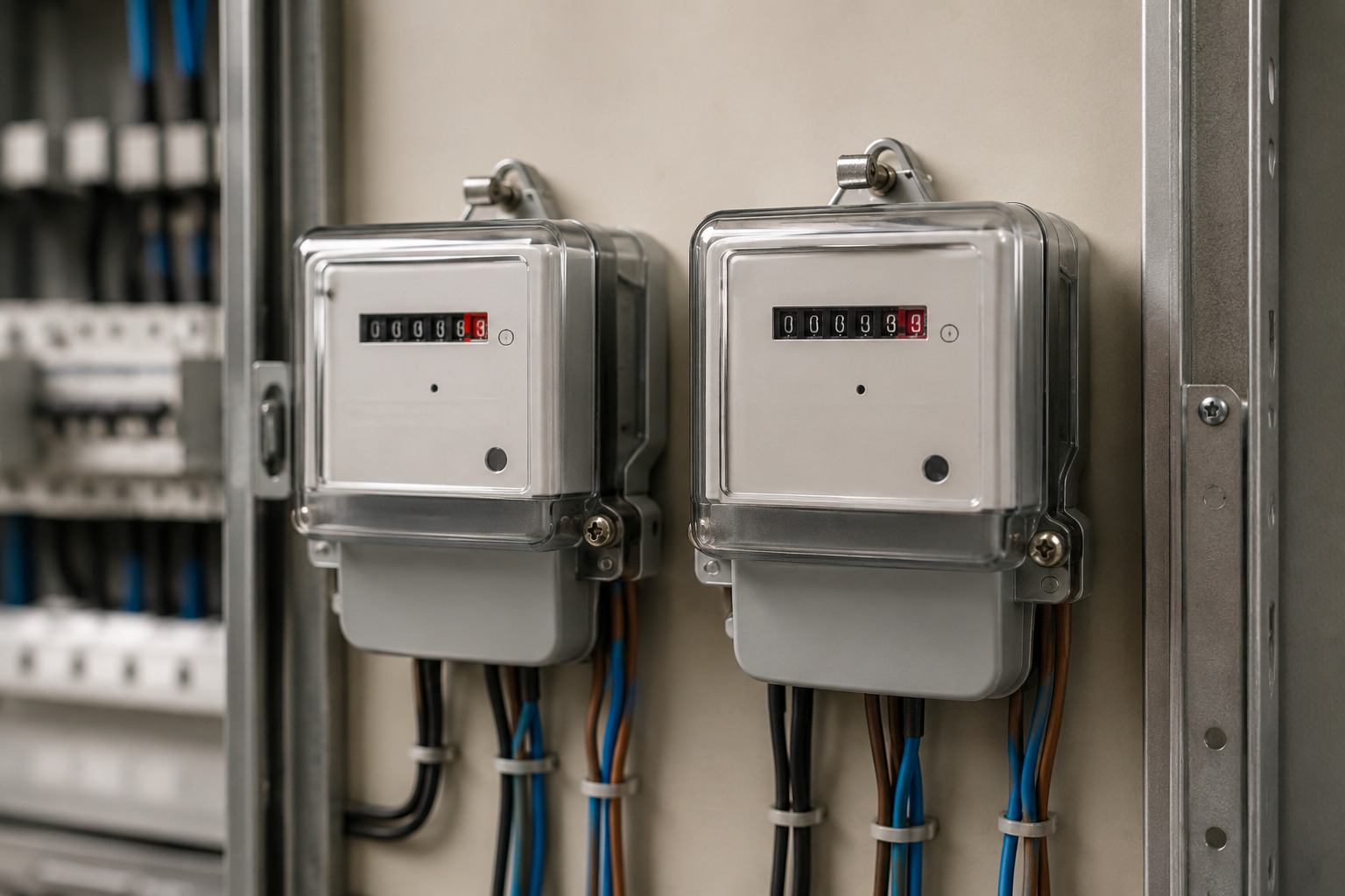 Jednofázové elektromery AMS B1x-SAx na meranie činnej energie