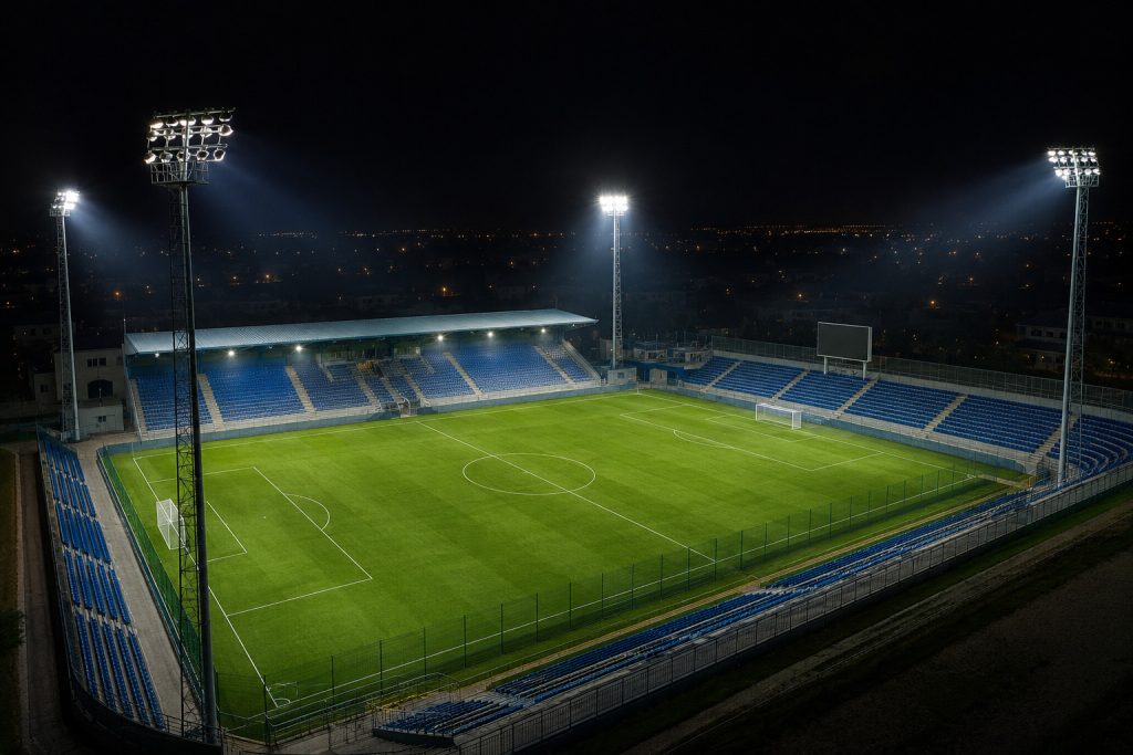 Profesionálne LED reflektory STADION pre športové štadióny a moderné športové areály