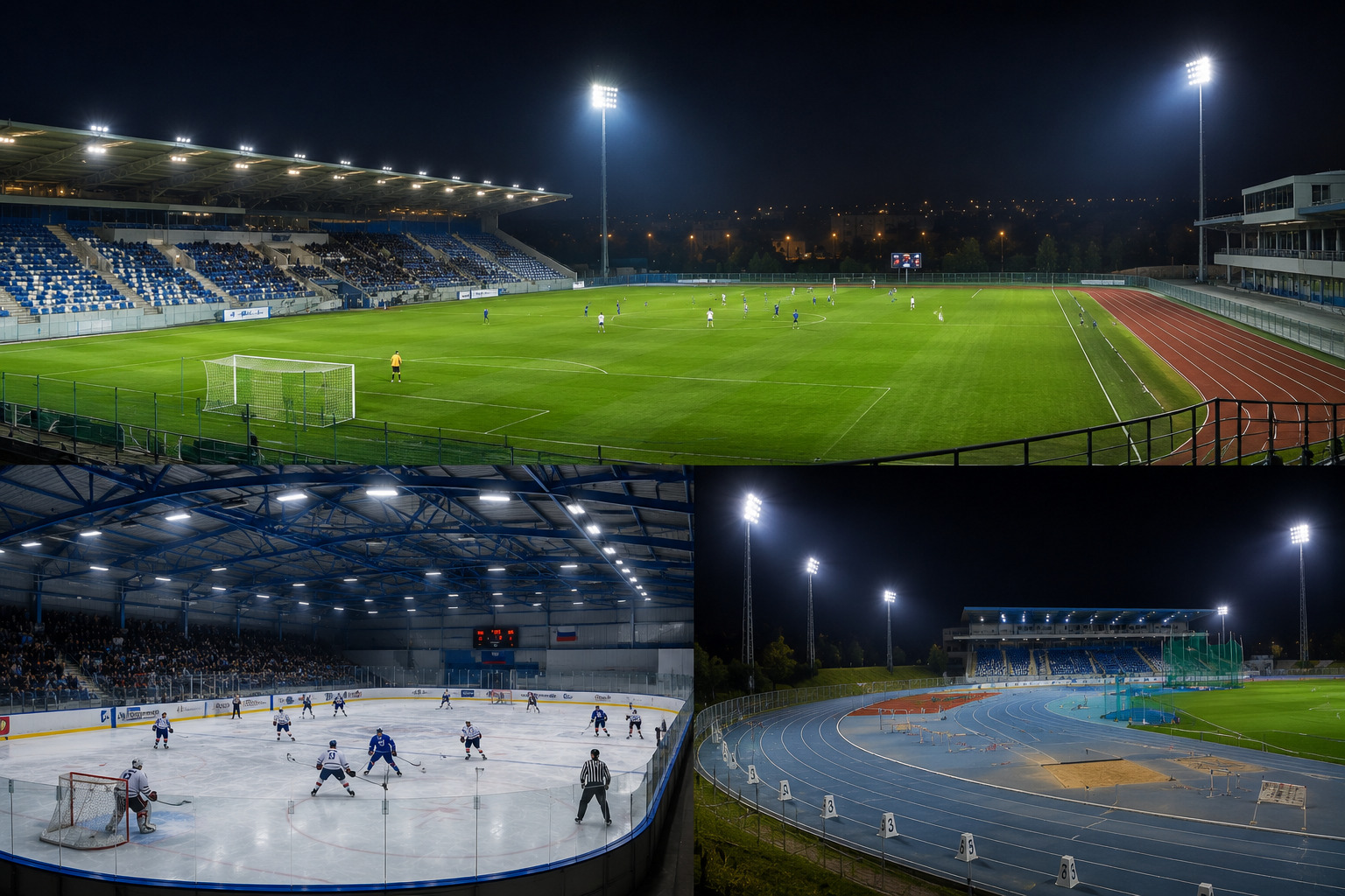 STADION – profesionálne LED reflektory pre moderné športoviská a štadióny