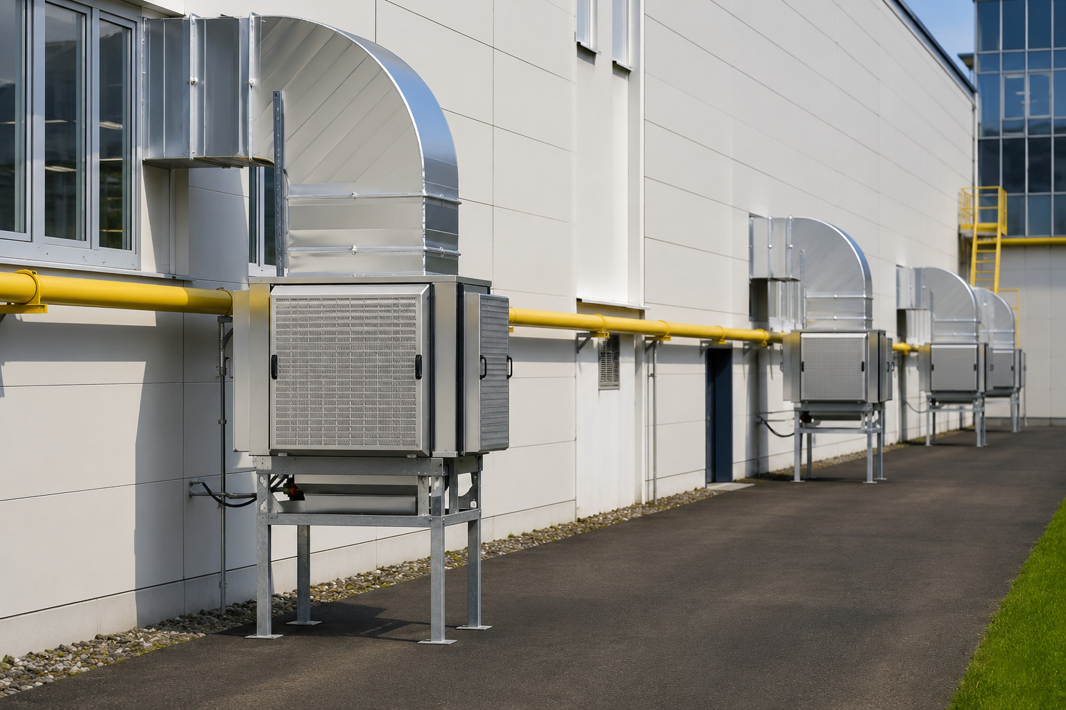 Adiabatické chladenie Colt CoolStream S – energeticky úsporné chladenie a vetranie výrobných hál, skladov a veľkých komerčných objektov