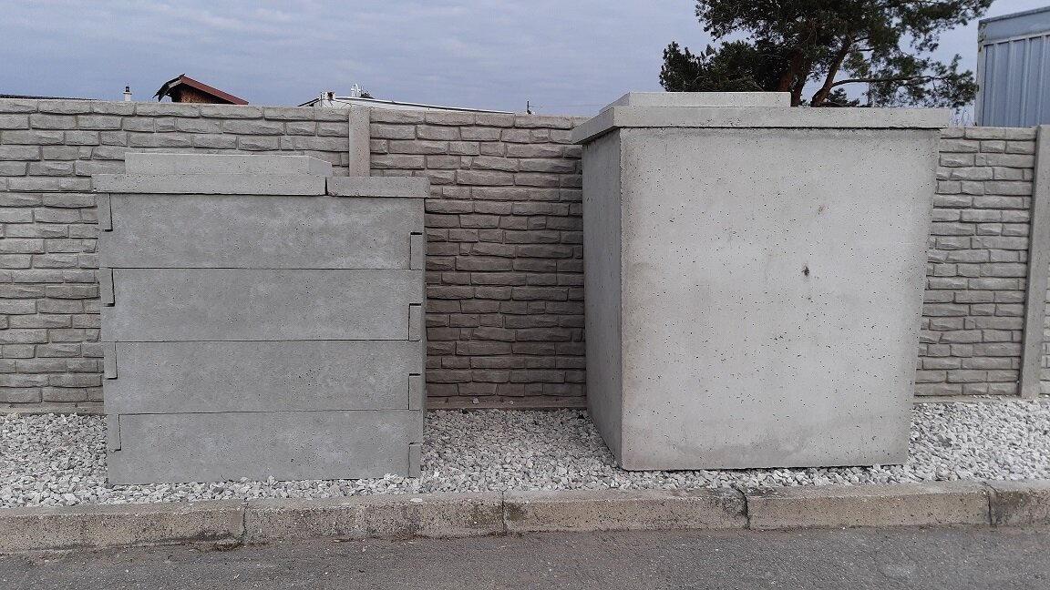 Vodomerné betónové šachty MONOLITY a SKLADAČKY