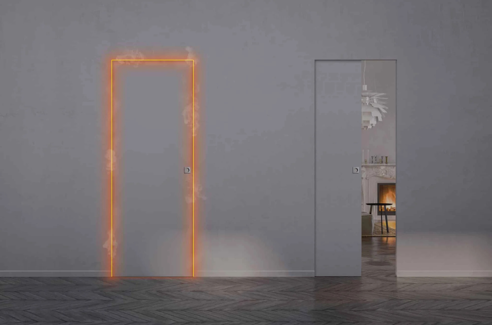 Protipožiarne dvere ECLISSE Syntesis® EI30 – minimalistická požiarna ochrana pre moderný interiér