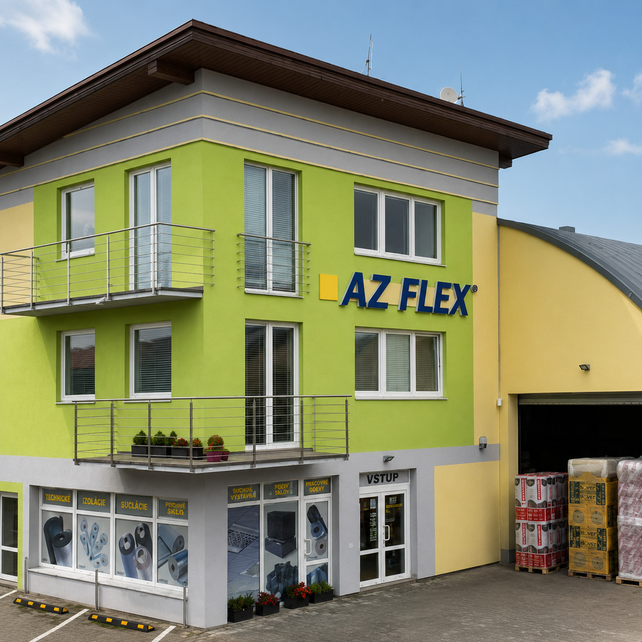 AZ FLEX s.r.o. – technické izolácie, suchá výstavba a penové sklo
