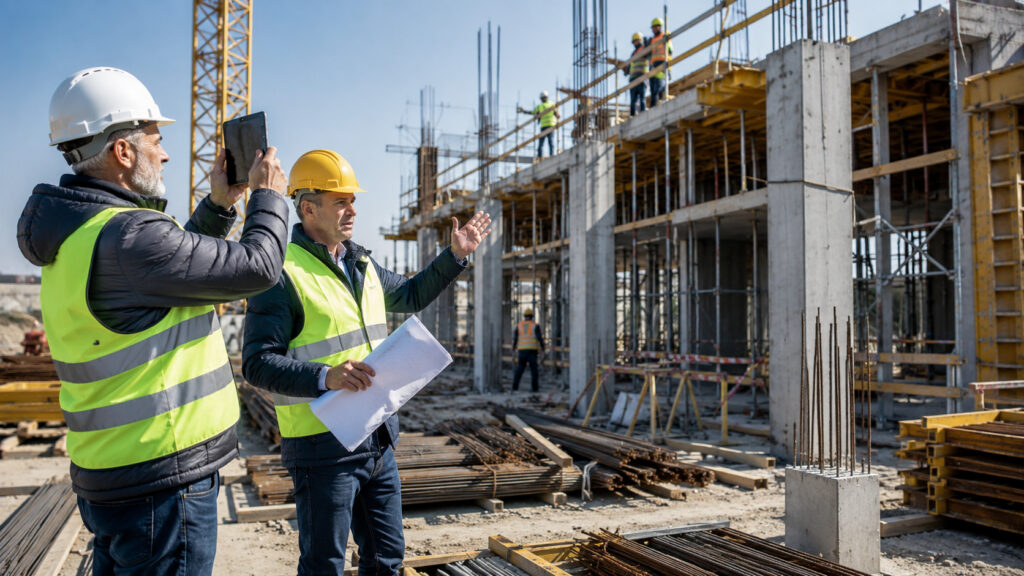 Stavebný inšpektor dokumentuje priebeh výstavby a kontroluje súlad stavebných prác s projektovou dokumentáciou podľa pripravovanej novely Stavebného zákona 2027.