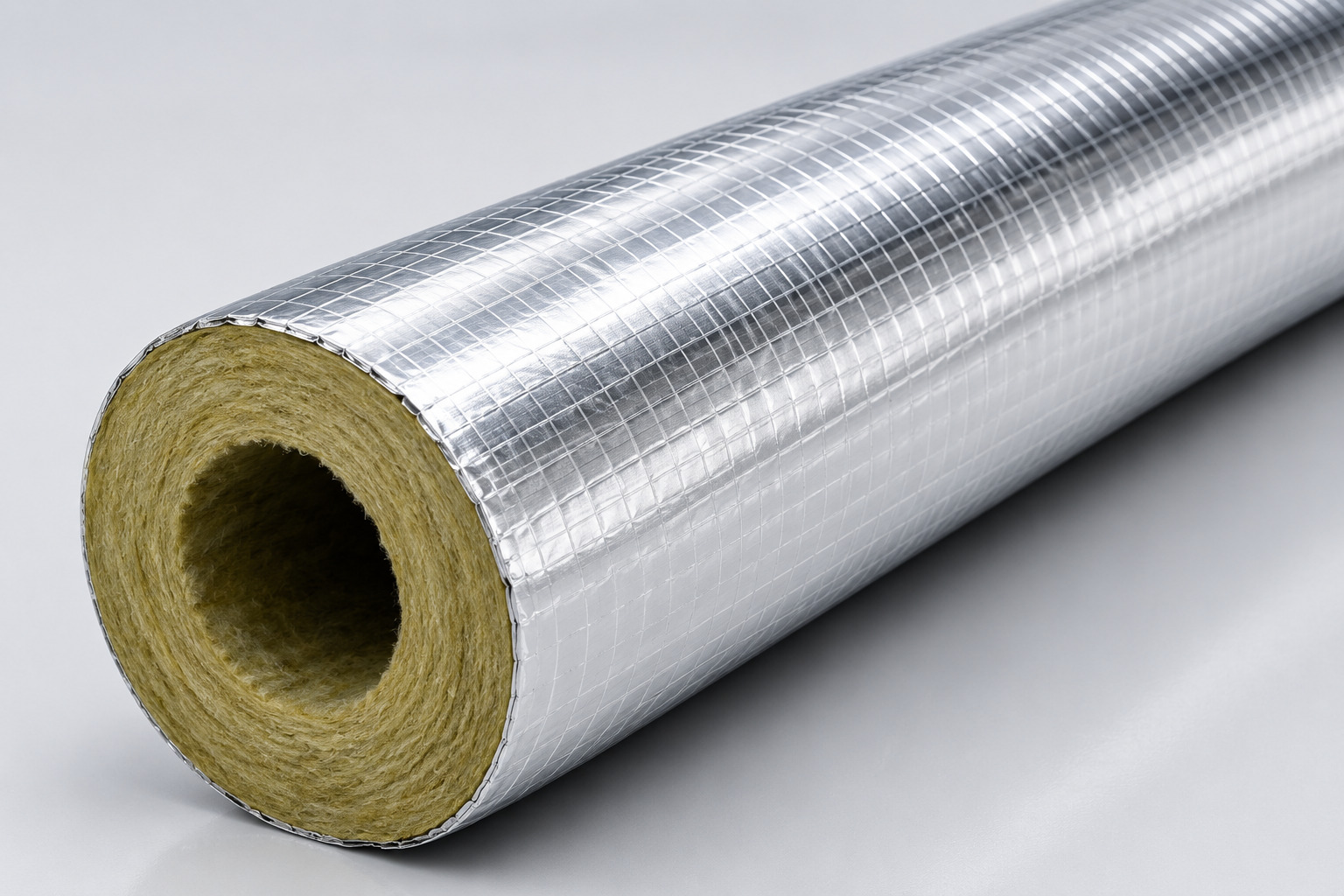 PAROC HVAC Section AluCoat T – potrubná izolačná skruž z kamennej vlny pre energeticky efektívne rozvody HVAC