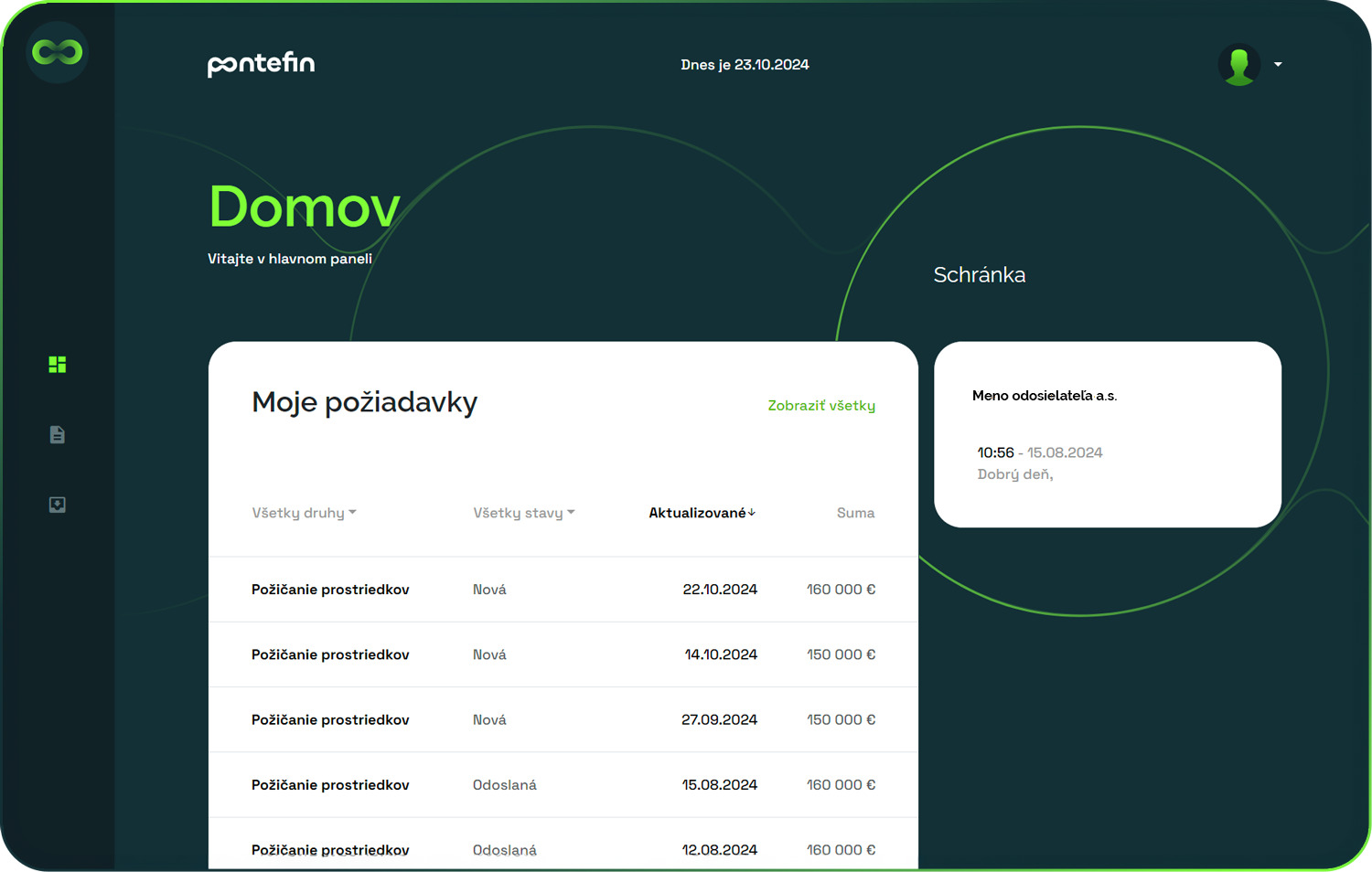 Pontefin – Prvé online centrum financovania podnikateľov, investorov, stavebné a dodávateľské firmy v stavebníctve