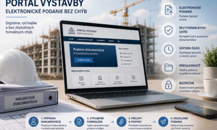 Portál výstavby v praxi: ako podať dokumentáciu bez formálnych chýb