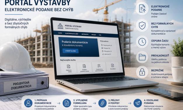 Portál výstavby v praxi: ako podať dokumentáciu bez formálnych chýb