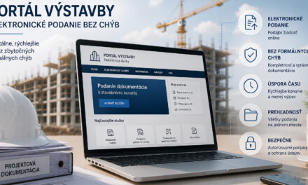 Portál výstavby v praxi: ako podať dokumentáciu bez formálnych chýb