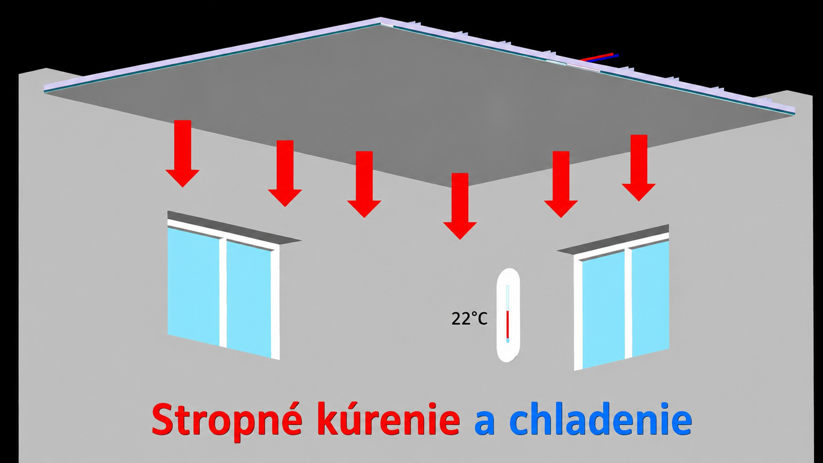 Sádrokartónové sálavé panely HEAT DIAMANT – stropné chladenie a vykurovanie v suchej výstavbe